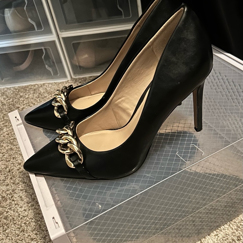 Black high heels, great condition!